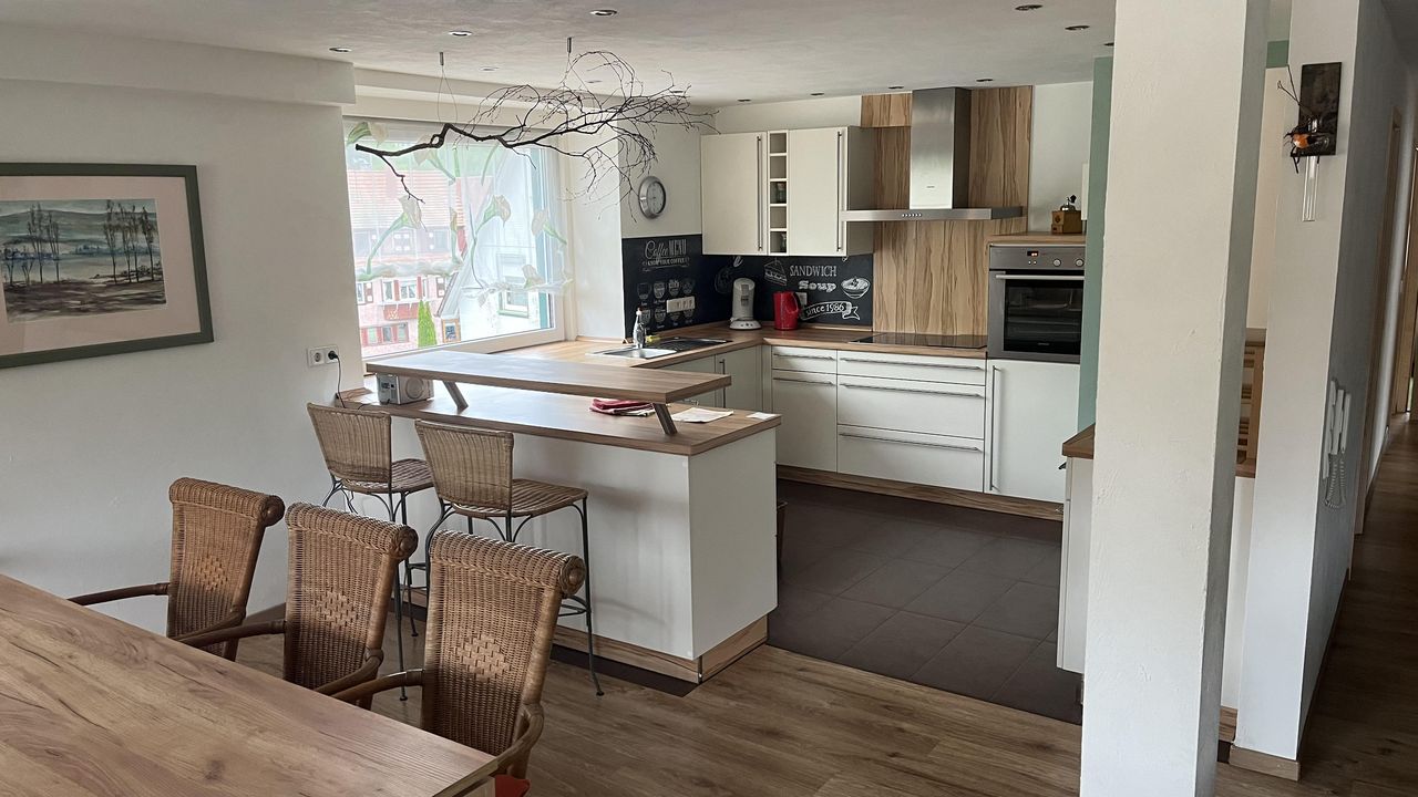 Blick in die großzügige Küche Blick in die großzügige Küche